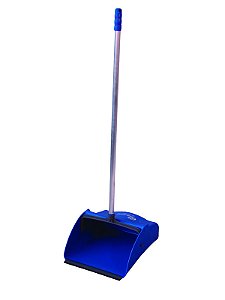 PA COLETORA POP AZUL C/ CABO DE ALUMINIO - BRALIMPIA