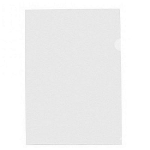 PASTA EM L OFICIO CRISTAL NEW LINE C/10 - POLIBRAS