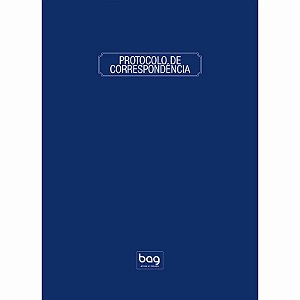 LIVRO PROTOCOLO DE CORRESPONDENCIA 152MM X 225MM C/100 FLS- AFAM