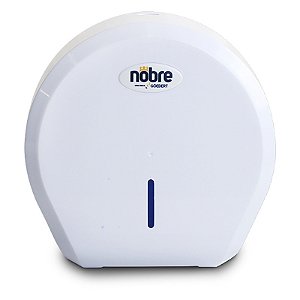DISPENSER P/PAPEL HIGIENICO ROLAO 300/500MTS  BRANCO - NOBRE STREET
