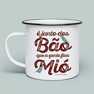 CANECA ESMALTADA JUNTO DOS BÃO