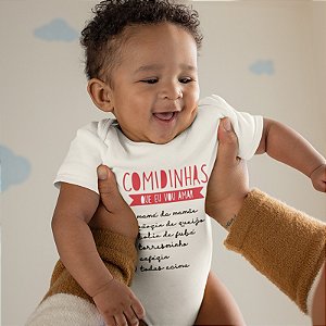 BODY COMIDINHAS -  TAMANHO ÚNICO