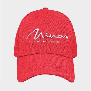 BONÉ MINAS ESTADO DE ESPÍRITO VERMELHO