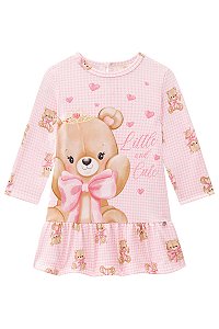 Vestido em Termoskin peluciado - INFANTI