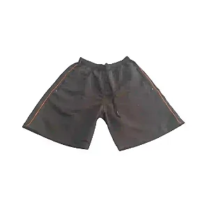 Bermuda Shorts Masculino Tactel – BOLSO COM ZIPER LARANJA