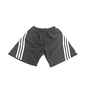 Bermuda Shorts Masculino Tactel – ORION FAIXA BRANCO