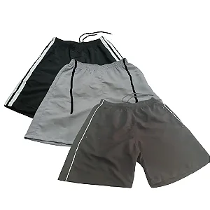 KIT 03 Bermuda Shorts Masculino Tactel – Opção 07
