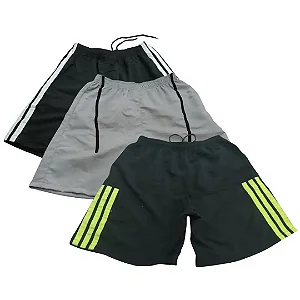 KIT 03 Bermuda Shorts Masculino Tactel – Opção 22