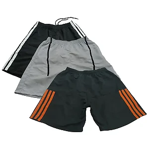 KIT 03 Bermuda Shorts Masculino Tactel – Opção 23