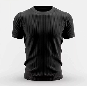 Camiseta Canelada Lisa