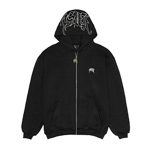 HOODIE 4SUF ZÍPER BLACK