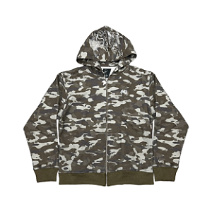 HOODIE ZÍPER CAMO 4SUF