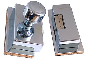 FECHADURA ELÉTRICA  PARA PORTA DE VIDRO 12V HDL - 3 FUROS