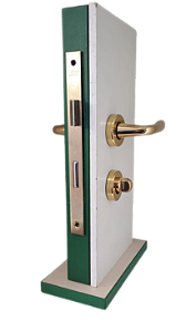FECHADURA 55MM DORMA (SPOT) DOURADA PARA PORTA DE BANHEIRO