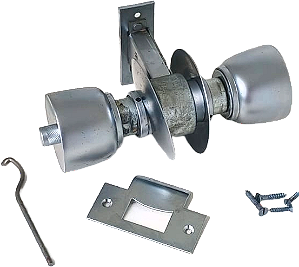 FECHADURA TUBULAR 70MM LA FONTE COM BOTÃO 7030-70 CRA PARA BANHEIRO E PORTA DIVISÓRIA  - A