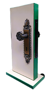 FECHADURA HAGA 40MM PARA INTERNA HAGA - 2 T