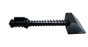 TRINCO 55MM SEM RASGO (LINGUETA SUPERIOR PARA MAÇANETA) PARA FECHADURA AROUCA