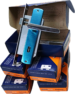 KIT COM 5 FECHADURAS PARA PORTA INTERNA CR 40MM PAPAIZ -00