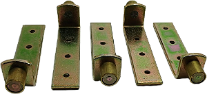 KIT 5 PEÇAS - GUIAS 11MM CANALETA 5/8 CANTO 16F