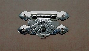 MINI FECHO CROMADO PARA  ARTESANATO