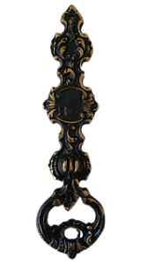 PUXADOR EM LATÃO ESTILO COLONIAL PARA PORTA DE MÓVEIS RÚSTICOS OU COLONIAIS 1377/5