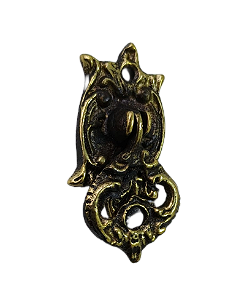 PUXADOR EM LATÃO ESTILO COLONIAL PARA MÓVEIS RÚSTICOS OU COLONIAIS 1377/P