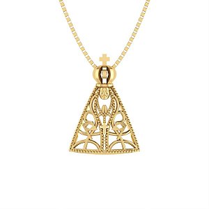 Pingente Nossa Senhora VZ Ouro 18k