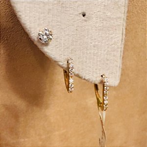 Brinco My Love P Ouro 18k