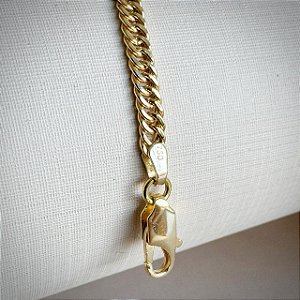 Pulseira Grumet Masculina Ouro 18k