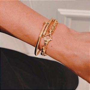Bracelete Prego Ouro 18k