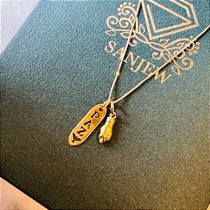 Pingente Figa ouro 18K