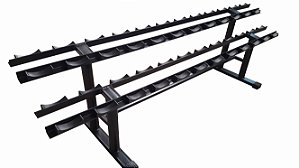 SUPORTE PARA DUMBELLS 12 PARES PROFISSIONAL