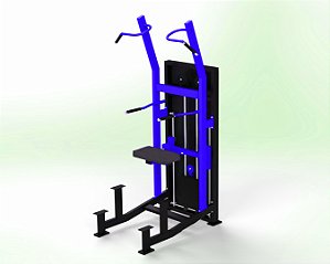 MÁQUINA GRAVITON COM PARALELAS PROFISSIONAL