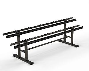 SUPORTE PARA DUMBELLS 12 PARES PROFISSIONAL