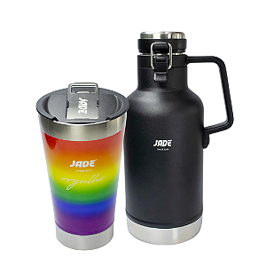 Promoção Growler 1L e 900 ML + 1 Copo Orgulho