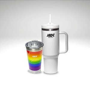 Promoção - Copo Jade Diamond 1200 ML + 1 Copo Orgulho