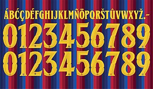 Fonte Vetor FC Barcelona Nike 2026-27 Lancamento!!!