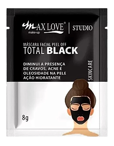 Mascara Fácial peel off Total Black 8 g
