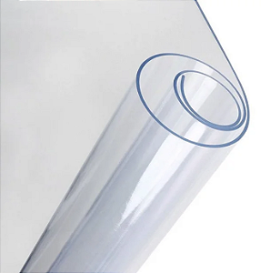 PLASTICO CRISTAL PVC TRANSPARENTE PVC 0,40 MM - 1.00 M X 1.40 M