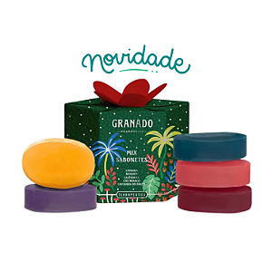 Mix de sabonetes  presenteáveis  - 5x90g  - Granado