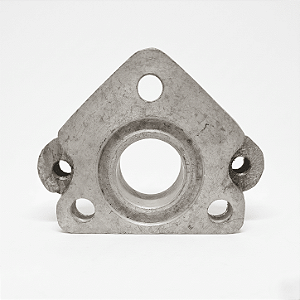 FLANGE DE ALUMINIO FUNDIDA