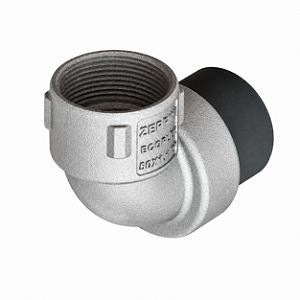 TERMINAL ELETRO 50 X 1.1/2" BSPT COTOVELO 90 FUEL FLEX ONE