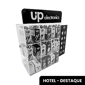 Kit Display Destaque Hotel 84 Peças UP Electronics