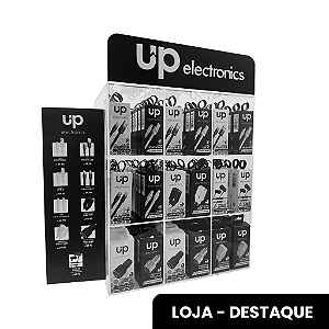 Kit Display Destaque Loja 78 Peças UP Electronics