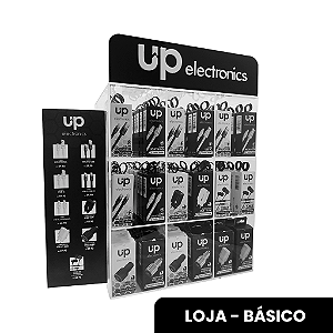 Kit Display Básico Loja 54 Peças UP Electronics