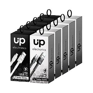 Kit 10 Cabos USB-C / USB - Atacado