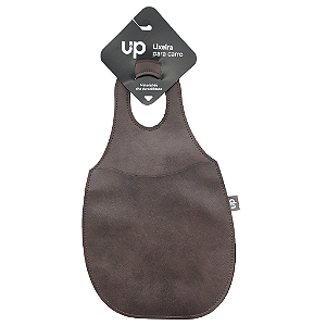 Lixeira para Carro Courino Marrom UP Electronics