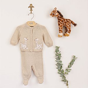 CONJUNTO bebê GIRAFA