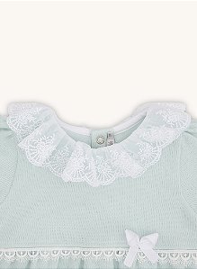 MACACÃO INFANTIL GOLA RENDA