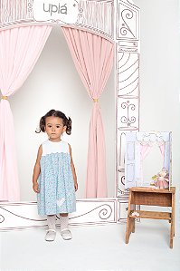 Vestido infantil patinhos